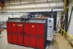 Four industriel à circulation jusqu'à 600 degrés Celsius